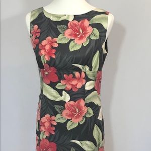 Tommy Bahama Floral Print Silk Dress